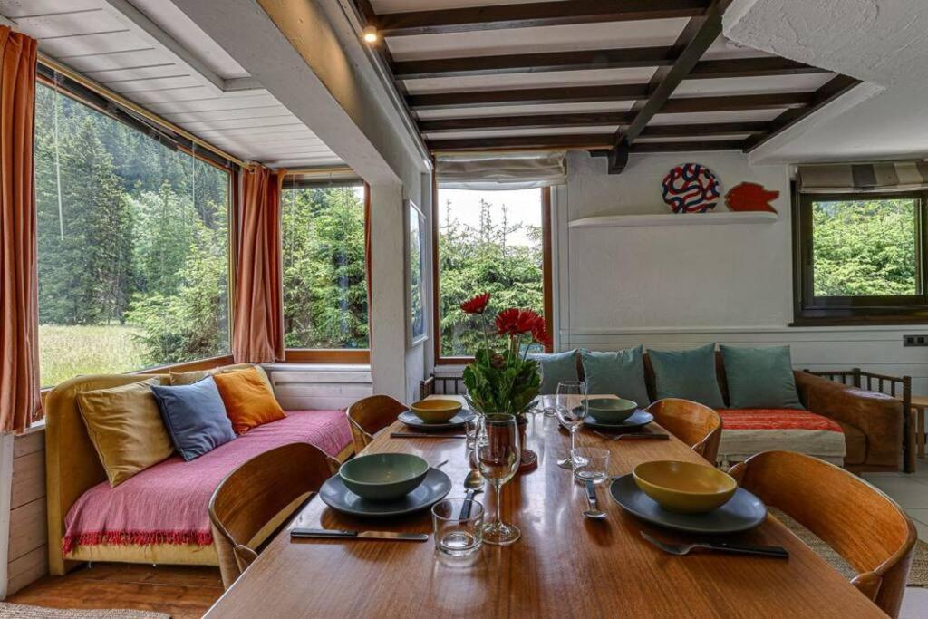 Chalet L'Ilet Ensoleille /Sunny Island Chalet Chamonix Ngoại thất bức ảnh